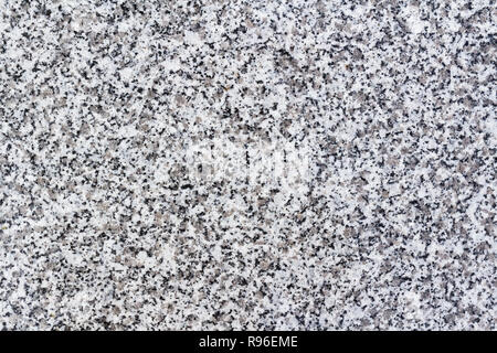 Granitstruktur. Schwarz, Weiß. Stockfoto