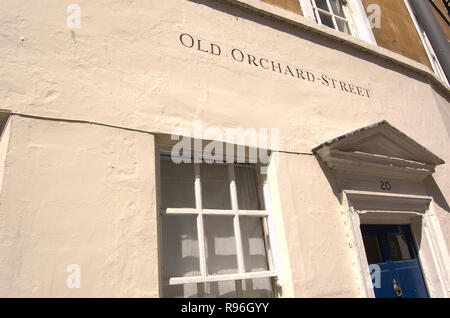 Die schönen Gebäude von Bath, England Stockfoto