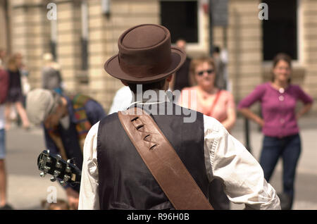 Der Straße Kultur von Bath, England Stockfoto