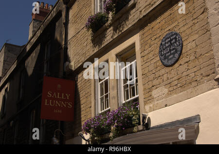 Die schönen Gebäude von Bath, England Stockfoto