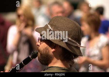 Der Straße Kultur von Bath, England Stockfoto