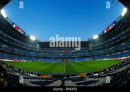 Madrid, Spanien. Credit: D. 9 Dez, 2018. Santiago-bernabéu-Stadion FUSSBALL: Copa Libertadores Finale zwischen River Plate 3-1 Boca Juniors im Santiago-Bernabéu-Stadion in Madrid, Spanien. Credit: D. Nakashima/LBA/Alamy leben Nachrichten Stockfoto