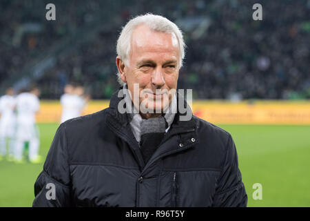 Borussia Mönchengladbach, Deutschland. 18 Dez, 2018. Rainer BONHOF (Vice President, MG), Porträt, Fußball 1. 1. Fussballbundesliga, 16. Spieltag, Borussia Mönchengladbach (MG) - FC Nürnberg (N) 2:0, am 18.12.2018 im Borussia Mönchengladbach/Deutschland. € | Nutzung der weltweiten Kredit: dpa/Alamy leben Nachrichten Stockfoto