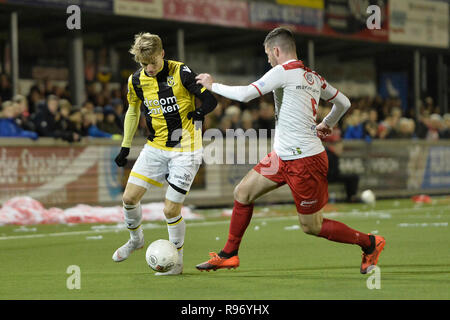 WERKENDAM, Niederlande, 20.12.2018, Fußball, Saison 2018 / 2019, Niederländische TOTO KNVB Beker, Sportpark De Zwaaier, Vitesse Spieler Martin Odegaard während des Spiels Kozakken Boys-Vitesse Stockfoto