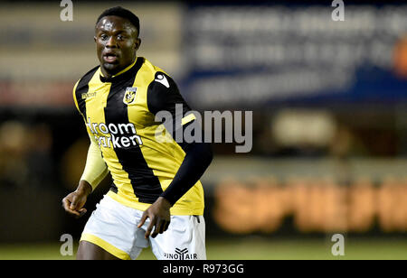 WERKENDAM, Niederlande, 20.12.2018, Fußball, Saison 2018 / 2019, Niederländische TOTO KNVB Beker, Vitesse player Hilary Gong während des Spiels Kozakken Boys-Vitesse 1-2 Stockfoto