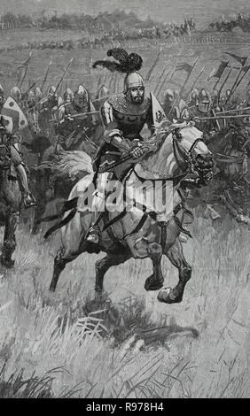 Heinrich IV. von England (1347-1413). Gravur, 19. Stockfoto