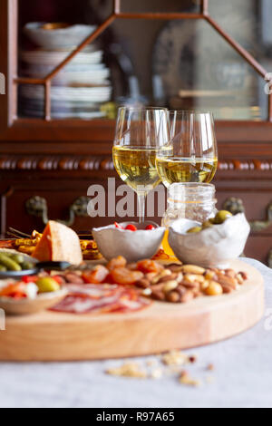 Charcuterie Bord Stockfoto