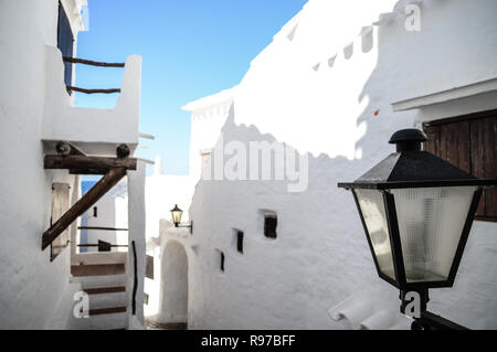 Binibeca Menorca Stockfoto