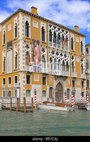 Venedig, Italien, 16. Juni: Gallerie dell Accademia am 16. Juni 2010. Galerie und Museum Accademia am Canal Grande in Venedig, Italien. Stockfoto