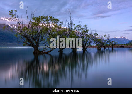 Glenorchy, Lake Wakatipu und Otaga, Südinsel, Neuseeland Stockfoto