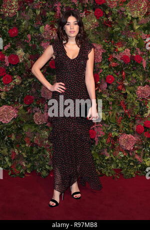 Der Evening Standard Theater Awards - Ankunft mit: Gala Gordon Wo: London, Vereinigtes Königreich, wenn: 19 November 2018 Credit: WENN.com Stockfoto