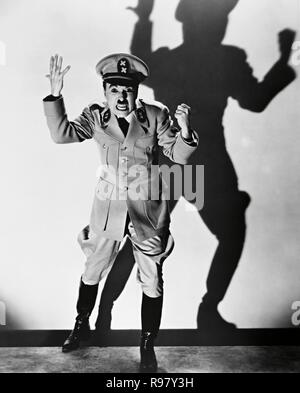 Original Film Titel: Der große Diktator. Englischer Titel: Der große Diktator. Jahr: 1940. Regisseur: Charlie Chaplin. Stars: Charlie Chaplin. Quelle: UNITED ARTISTS/Album Stockfoto