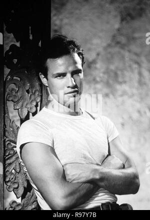 Original Film Titel: A streetcar named desire. Englischer Titel: A streetcar named desire. Jahr: 1951. Regie: Elia Kazan. Stars: Marlon Brando. Quelle: WARNER BROTHERS/Album Stockfoto