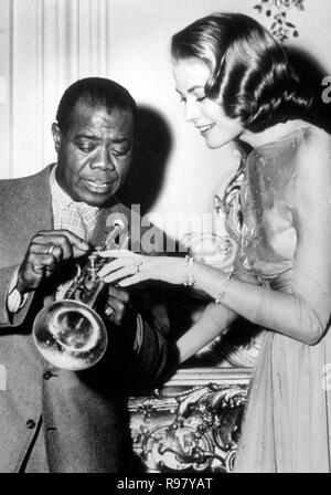 Original Film Titel: High Society. Englischer Titel: High Society. Jahr: 1956. Regie: CHARLES WALTERS. Stars: Louis Armstrong; Grace Kelly. Credit: MGM /Album Stockfoto