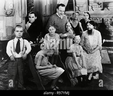 Original Film Titel: Freaks. Englischer Titel: Freaks. Jahr: 1932. Regie: TOD BROWNING. Stars: TOD BROWNING. Quelle: Metro Goldwyn Mayer/Album Stockfoto