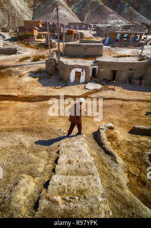 Ein buntes Dorf in Zanjan, nordwestlich von Iran Stockfoto