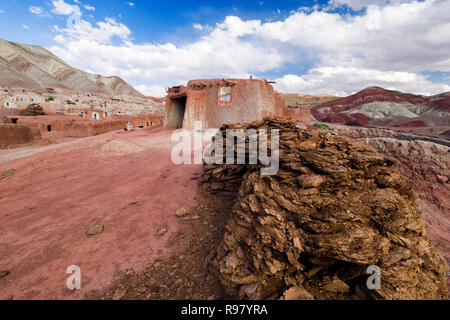 Ein buntes Dorf in Zanjan, nordwestlich von Iran Stockfoto