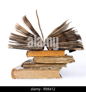 Alte Bücher Stockfoto