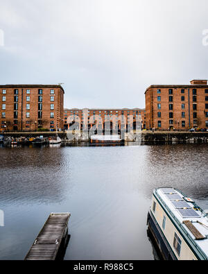 Salthouse Dock in Liverpool, Großbritannien Stockfoto