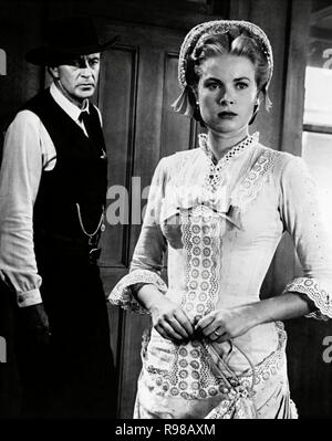 Original Film Titel: HIGH NOON. Englischer Titel: HIGH NOON. Jahr: 1952. Regie: Fred Zinnemann. Stars: Grace Kelly; Gary Cooper. Credit: STANLEY KRAMER CO./UNITED ARTISTS/Album Stockfoto