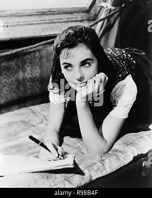 Original Film Titel: Das Tagebuch der Anne Frank. Englischer Titel: Das Tagebuch der Anne Frank. Jahr: 1959. Regie: George Stevens. Stars: MILLIE PERKINS. Quelle: 20th Century Fox/Album Stockfoto