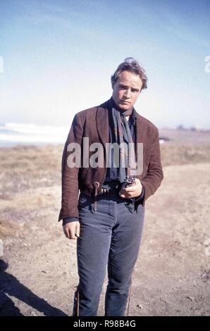 Original Film Titel: one-eyed Jacks. Englischer Titel: one-eyed Jacks. Jahr: 1961. Regie: Marlon Brando. Stars: Marlon Brando. Quelle: Paramount Pictures/Album Stockfoto