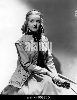 Original Film Titel: Die alte Jungfer. Englischer Titel: THE OLD MAID. Jahr: 1939. Regie: Edmund GOULDING. Stars: BETTE DAVIS. Quelle: WARNER BROTHERS/Album Stockfoto