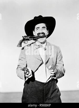 Original Film Titel: GO WEST. Englischer Titel: GO WEST. Jahr: 1940. Regie: Edward BUZZELL. Stars: Groucho Marx. Credit: M.G.M/Album Stockfoto