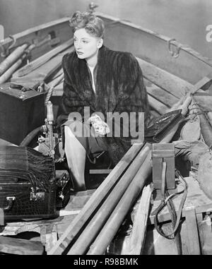 Original Film Titel: RETTUNGSBOOT. Englischer Titel: RETTUNGSBOOT. Jahr: 1944. Regie: Alfred Hitchcock. Stars: TALLULAH BANKHEAD. Quelle: 20th Century Fox/Album Stockfoto