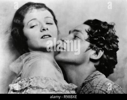 Original Film Titel: im siebten Himmel. Englischer Titel: im siebten Himmel. Jahr: 1927. Regie: Frank Borzage. Stars: JANET GAYNOR; CHARLES FARRELL. Quelle: FOX FILME/Album Stockfoto