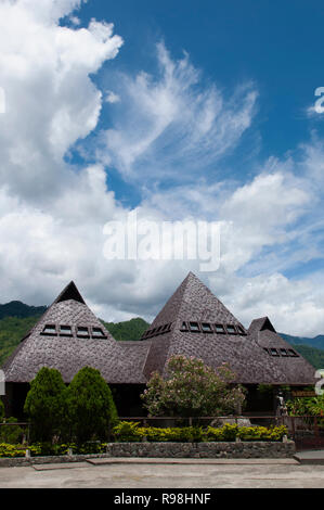 Bontoc Museum in Bontoc, Bontoc Reisterrassen, Bergregion, Luzon, Philippinen, Asien, Südostasien Stockfoto