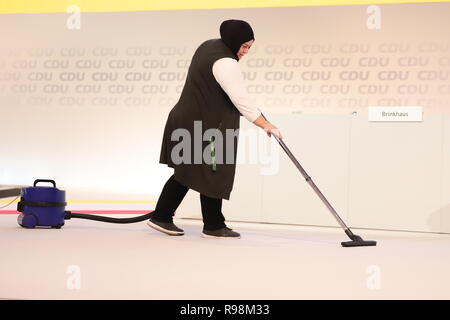 31. CDU-Bundesparteitag in Hamburg: Großreinemachen Stockfoto