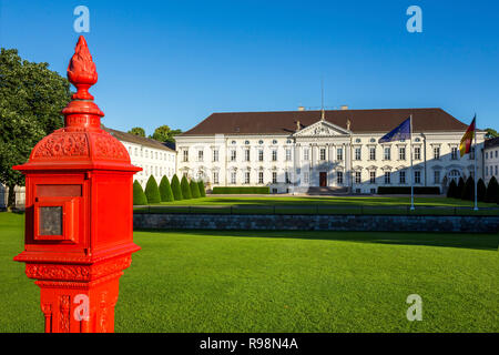 Berlin, Schloss Bellevue, Deutschland Stockfoto