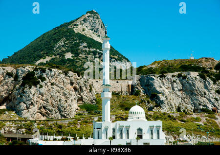 Ibrahim al Ibrahim Moschee - Gibraltar Stockfoto