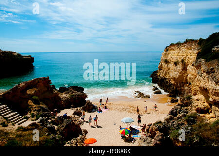 Strand in Algarve - Portugal Stockfoto