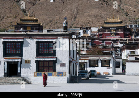 Tashilhunpo Kloster, Shigatse, Tibet, China Stockfoto