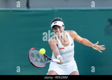 02. Juli 2018. Die Wimbledon Tennis Championships 2018 auf der All England Lawn Tennis und Croquet Club, London, England, UK statt. Elina (Svitolina Stockfoto