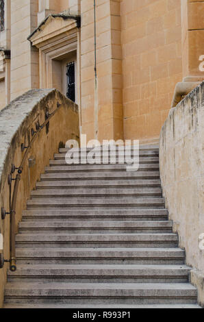 MOSTA, MALTA ,15 DEZEMBER 2018 - Mosta Dom (Kirche St. Maria) Die Pfarrkirche von Annahme Stockfoto