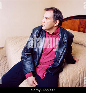 Meat Loaf, US-amerikanischer Sänger, Songwriter, Produzent und Schauspieler, fotografiert in Kesington, London, England, Vereinigtes Königreich. Stockfoto