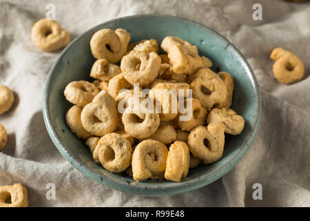 Olivenöl Itlian Taralli Cracker Kekse bereit zu Essen Stockfoto