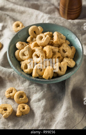 Olivenöl Itlian Taralli Cracker Kekse bereit zu Essen Stockfoto