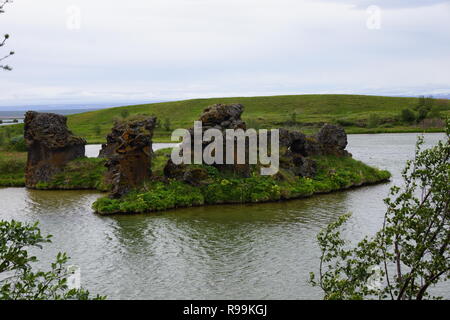 Island. Spiele der Throne region Stockfoto