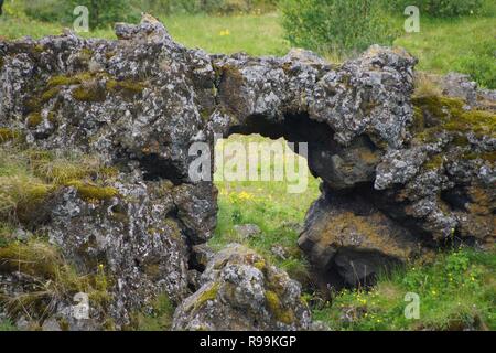 Island. Spiele der Throne region Stockfoto