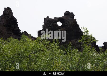 Island. Spiele der Throne region Stockfoto