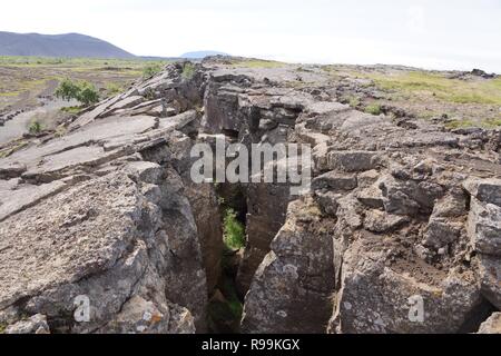 Island. Spiele der Throne region Stockfoto