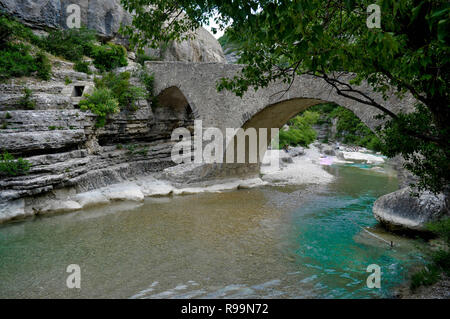 Gorges de la Meouge in der Provence in Frankreich Stockfoto