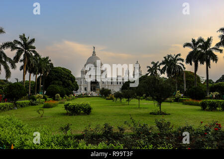 Victoria Memorial, Kalkutta, Indien Stockfoto