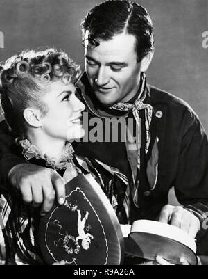 Original Film Titel: POSTKUTSCHE. Englischer Titel: POSTKUTSCHE. Jahr: 1939. Regie: John Ford. Stars: JOHN WAYNE, CLAIRE TREVOR. Quelle: UNITED ARTISTS/Album Stockfoto