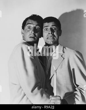 Original Film Titel: Angst steif. Englischer Titel: Angst steif. Jahr: 1953. Regie: George Marshall. Stars: Jerry Lewis, Dean Martin. Quelle: Paramount Pictures/Album Stockfoto