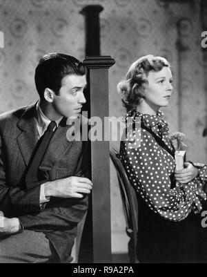 Original Film Titel: im Laden um die Ecke. Englischer Titel: im Laden um die Ecke. Jahr: 1940. Regie: Ernst Lubitsch. Stars: James Stewart und Margaret Sullavan. Credit: M.G.M/Album Stockfoto